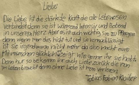 Beitrag zum Thema Liebe