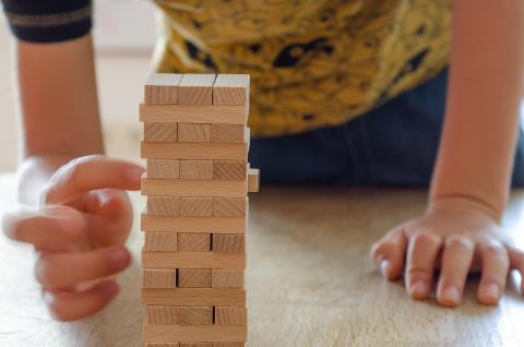 Jenga Spiel